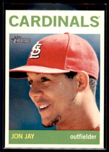2013 Topps Heritage  Jon Jay  #244 St. Louis Cardinals