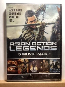 Asian Action Legends, 5 Movie Pack: (DVD) Jackie Chan - Donnie Yen - Jet Li +++ - Imagen 1 de 2