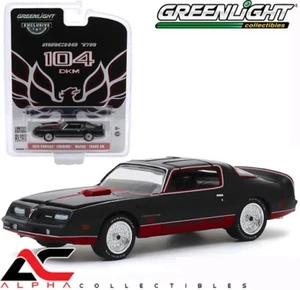 Pontiac Firebird Macho Trans AM #104 1978 Greenlight 30149 1:64 negro - Imagen 1 de 1