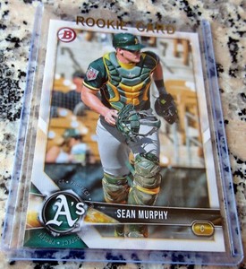 SEAN MURPHY 2018 Bowman Rookie Card RC A's Atlanta Braves HR Power HOT🔥🔥🔥$$$