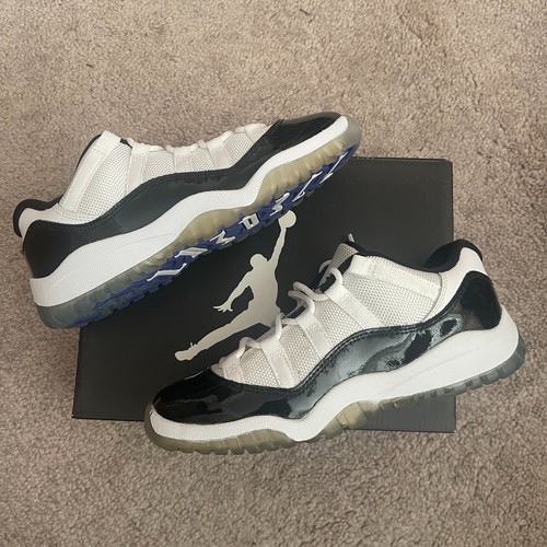 NIKE AIR JORDAN AJ11 XI Retro Concord Black Low 1Y PS PRESCOLARE 505835 153 NUOVA