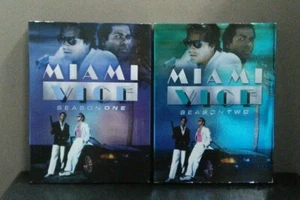Miami Vice: Seasons 1 & 2 (DVD) Digipak w/Slipcovers LIKE NEW - Picture 1 of 2