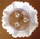 1906 NORTHWOOD Ruffles and Rings OPALESCENT Footed BOWL