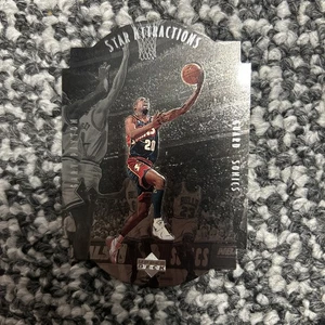 1997 Upper Deck Star Attractions Silver Gary Payton SA14 mit Michael Jordan - Bild 1 von 2