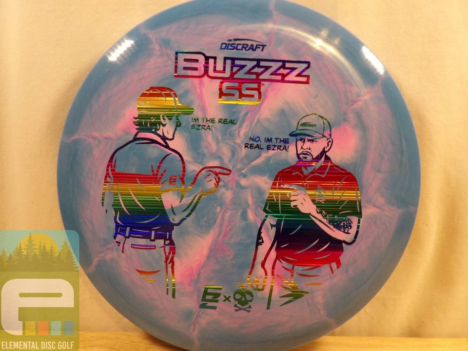 Discraft ESP Swirl Buzzz SS (Ezra vs. Ezra) 5/4/-2/1 - Image 1 of 1
