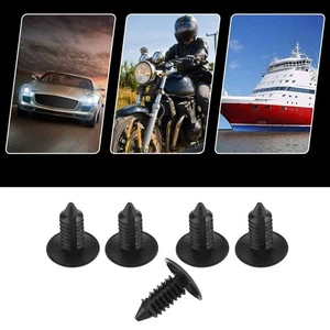 100pcs Tightly Bumper Shield Nylon Rivet Clip Fender Liner Pin Car Maintenance - Picture 1 of 12