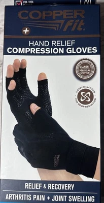 Guantes de compresión de alivio de manos de ajuste de cobre Foto 1 de 3
