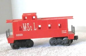 Coche Caboose Vintage Lionel #6059 Rojo M-St. L LEER DESC - Imagen 1 de 6