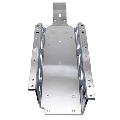 Verchromter silberner Hauptrahmen Fahrgestell für 1/5 HPI RV KM BAJA 5B RC CAR  - Bild 1 von 4