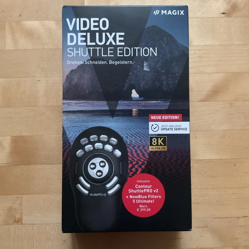 MAGIX - Video Deluxe - Shuttle Edition (2021) - Software - PC - Neu / OVP - Bild 1 von 4