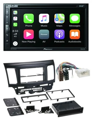 Pioneer DVD 2DIN MP3 DAB Bluetooth USB Autoradio für Mitsubishi EVO Lancer ab 08 - Bild 1 von 4