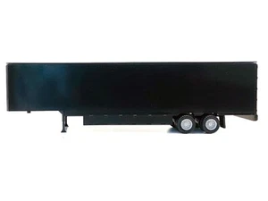 48ft Moving Van Trailer Black 1/87 (HO) Plastic Model by Promotex - Picture 1 of 3