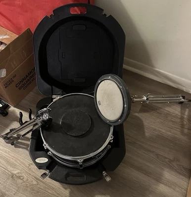 Tambor Remo Weather King Ambassador 12" con soporte y estuche rígido con almohadilla de práctica  Foto 1 de 4