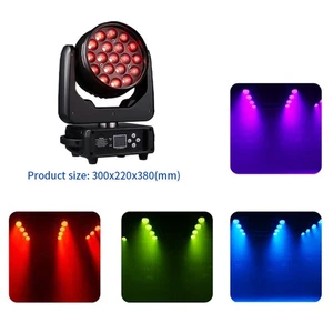 19x15w Zoom Wash Moving Head Light Led Dj Club Stage Light Led Moving Head Wash - Picture 1 of 7