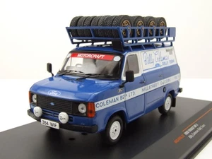 Ford Transit MkI Billy Coleman Rally Team blu modellino auto 1:43 ixo models - Foto 1 di 9