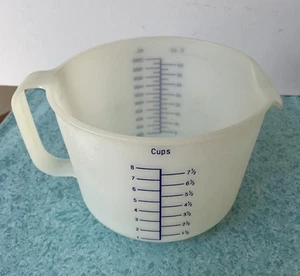 Vintage Tupperware Measuring 8 Cup Batter Bowl Pitcher USA #1629 No Lid - Picture 1 of 13