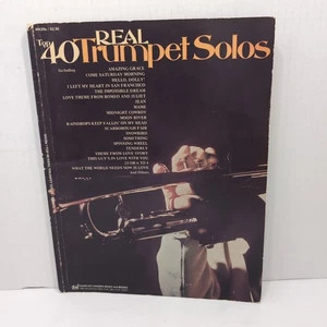 Top 40 Real Trumpet Solos Sheet Music Book - M420a - Charles Hansen - Picture 1 of 1