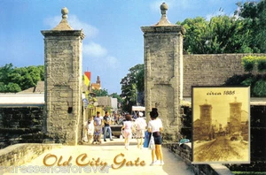 Postcard: Old City Gate, St Augustine, Florida - Two Images (2003) - Picture 1 of 1
