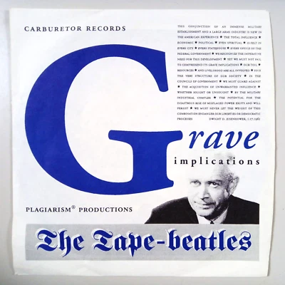 The Tape-Beatles - Grave Implications - Vinyl 7" (1993) - Musique Concrete - Image 1 of 4