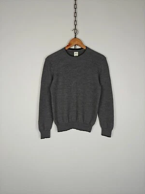 Boggi Milano Wool Sweater Crewneck Pullover Gray size M - Image 1 of 4