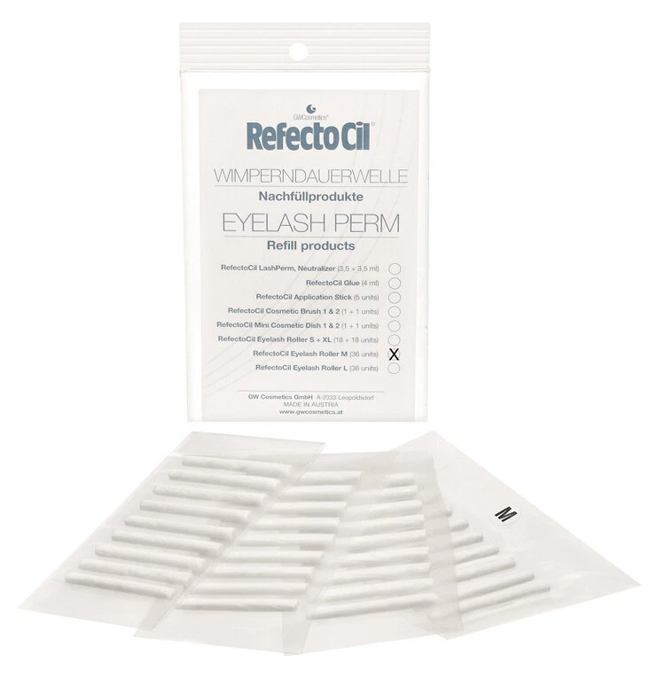 Eyebrow RefectoCil LashPerm Medium Perm Rollers 36pcs New - Image 1 of 1