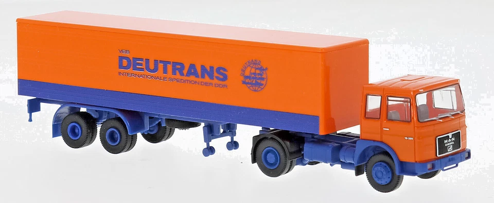 BREKINA 78154 Man F7 Valigia-Sz 1968, Deutrans, H0, Nuovo 2024 - Immagine 1 di 1