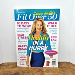 Denise Austin Fit Over 50 Spring 2021 Issue, Healthy in a Hurry, Exercise - Picture 1 of 3
