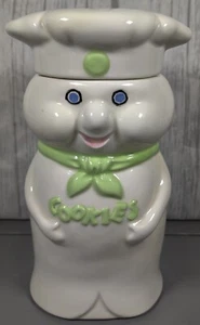 Ocean State Pillsbury Doughboy Poppin’ Fresh Cookie Jar Ceramic 10.5” Custom! - Picture 1 of 12
