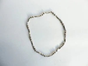 Collier argent massif 925 bijoux vintage (44985) - Imagen 1 de 4