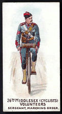 WOODS (W H & J) - VOLUNTEERS & YEOMANRY - 26TH MIDDLESEX, CYCLISTS, VOLUNTEERS