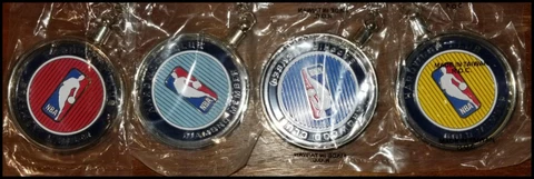 Minnesota Timberwolves Keychain Lot Hardwood Club Member President Diamond Gold Cover
