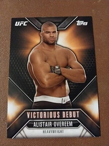 Alistair Overeem Topps Victorious Debuts UFC #VD-11 UFC MMA Pride 2015 - Imagen 1 de 2