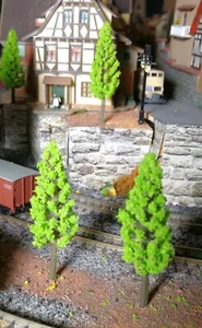50 Light Green Fir Trees, Conifers, 58 mm High - Picture 1 of 12