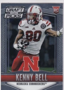 KENNY BELL 2015 Panini Prizm Draft Picks #207 RC Nebraska Cornhuskers - Picture 1 of 2
