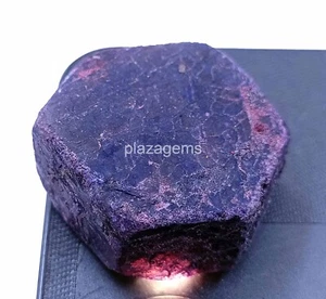 NATURAL 228 CT AFRICAN BLUE SAPPHIRE CHAKRI ROUGH CERTIFIED LOOSE GEMSTONE 5MRX - Picture 1 of 9