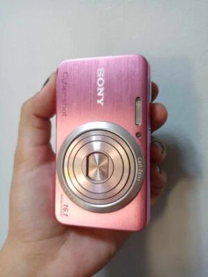 Sony Cyber-shot DSC-W630 16.1 MP Compact Digital Camera Pink 85% new - Image 1 of 4