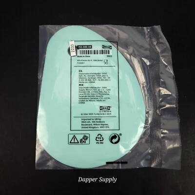 IKEA LATTBAKAD LÄTTBAKAD Bowl Scraper Silicone Spatula Light Blue 704.888.08 New - Image 1 of 4