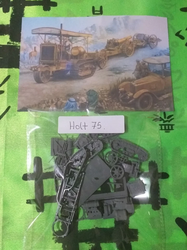 Kit maqueta para montar y pintar - Vehículo militar . Holt 75 tractor - 1/72 - Immagine 1 di 1