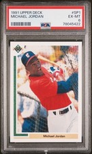 Michael Jordan 1991 Upper Deck SP1 PSA 6 EX-MT Chicago White Sox Bulls Graded