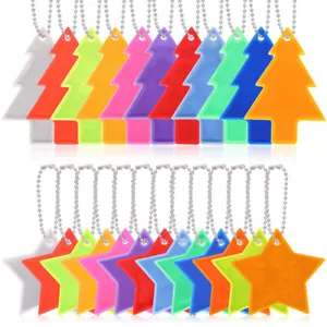  24 Pcs Reflective Lingual Child Backpack Pendant Reflector Pendants - Picture 1 of 11