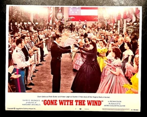 3 MGM "VOM WINDE VERWEHT" ORIGINAL LOBBYKARTEN, CLARK GABLE, AVA GARDNER R68/74 - Bild 1 von 3