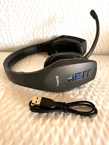 BlueParrott - S650-XT Bluetooth Headset (FULLY FUNCTIONAL w/ BROKEN HEADBAND) - Zdjęcie 1 z 9