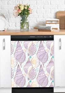 Dishwasher Magnet Cover - Reusable Magnetic Tiles Decal - Pack of 4 Tiles - V048 - Picture 1 of 8