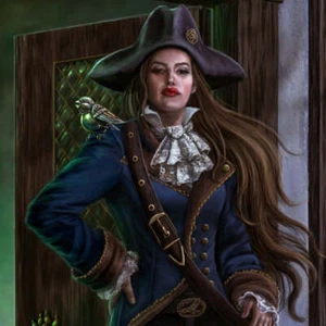 Lt. Kilos Limited Edition Print fantasy pirate character artwork limited edition - Picture 1 of 4