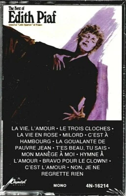 THE BEST OF EDITH PIAF - Sealed Cassette (Capitol) - Image 1 of 3