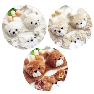 2Pcs Cartoon Intimates Funny Bear Plush Lingerie Anime Bra and Panty Underwear - Picture 1 of 17
