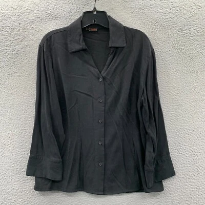 Blusa negra mediana TIANELLO para mujer Foto 1 de 4