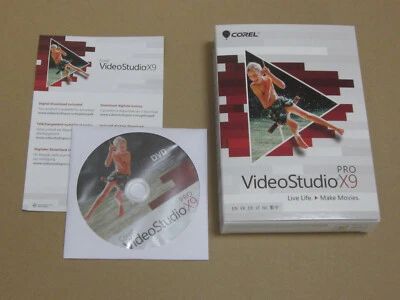 Corel VideoStudio X9 Pro Vollversion Box (VSPRX9MLMBEU) - Bild 1 von 4