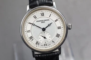 *Exc+5* FREDERIQUE CONSTANT Geneve FC235X2S5/2S6 White Dial Unisex Watch JAPAN - Picture 1 of 10