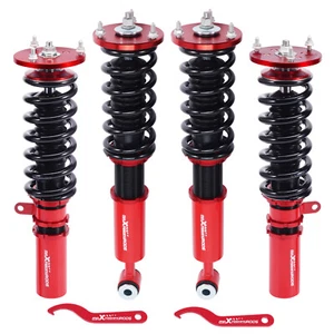 Street Coilover For BMW 5 series E60 535i 2004-2010 Sedan RWD Height Adjustable - Picture 1 of 12